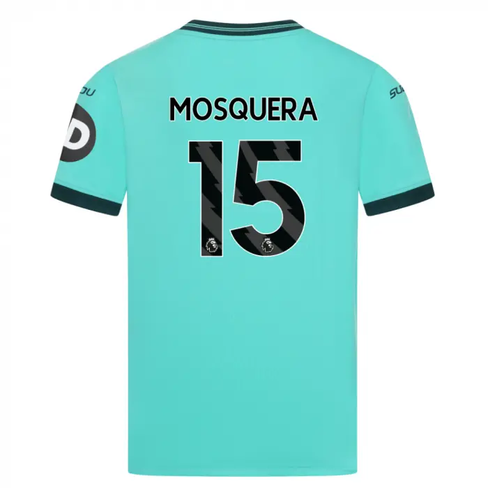 Wolverhampton Wanderers Store | Shop Official 2025-26 Wolves Away Shirt – Junior MOSQUERA 15 Wolves Gear
